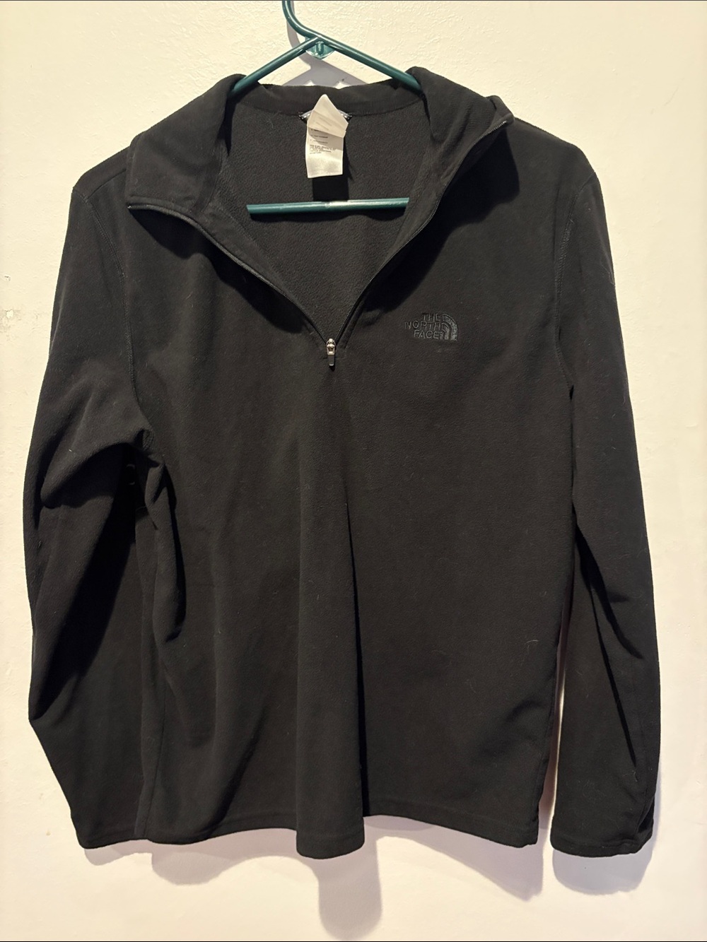 The North Face Black Half-Zip Fleece Pullover